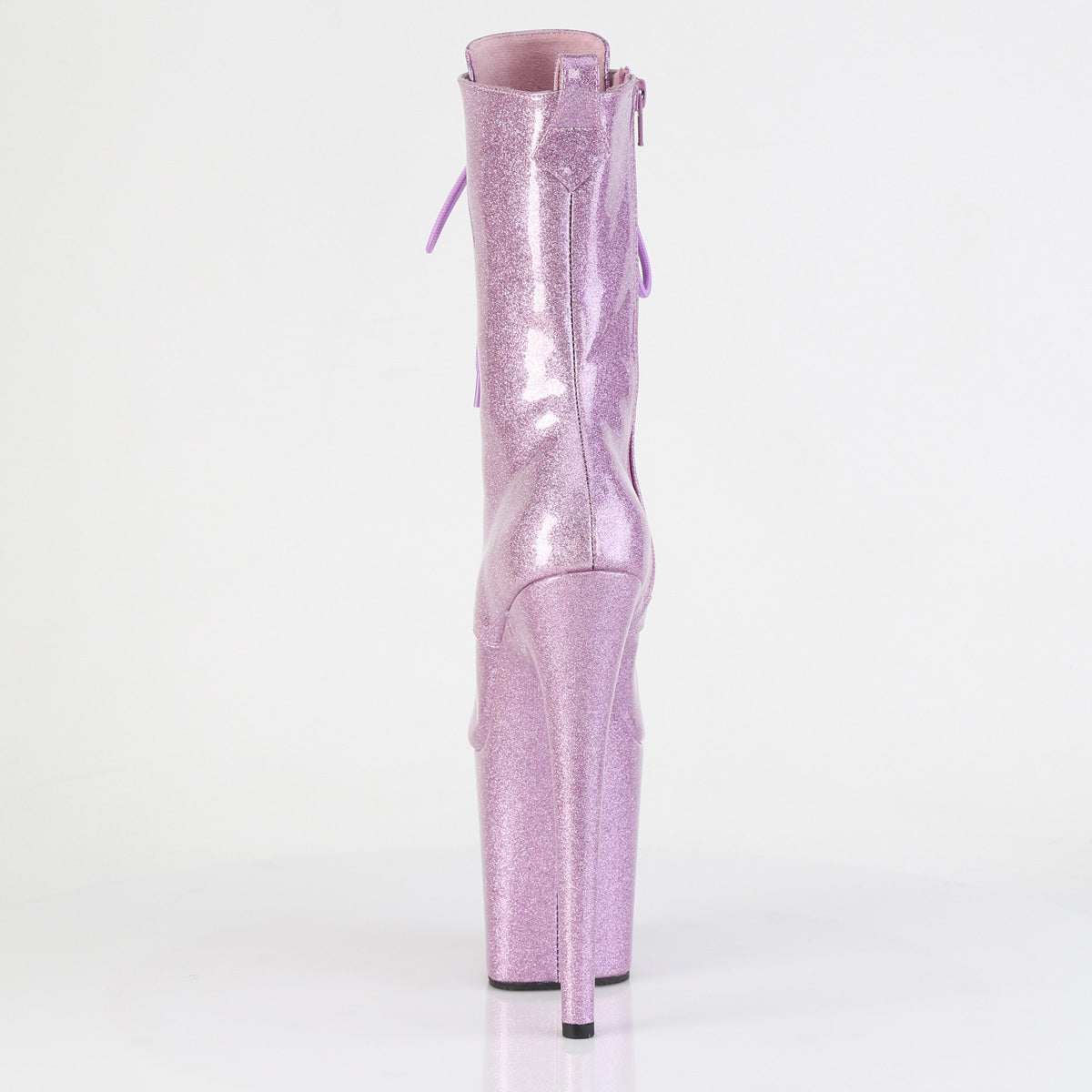 Pleaser Women's Platform Shoes FLAMINGO-1041GP Lilac Glitter Pat/M