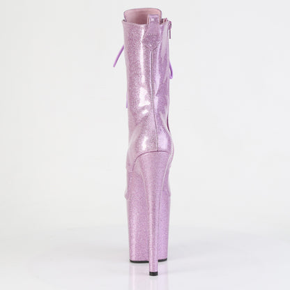 Pleaser Women's Platform Shoes FLAMINGO-1041GP Lilac Glitter Pat/M