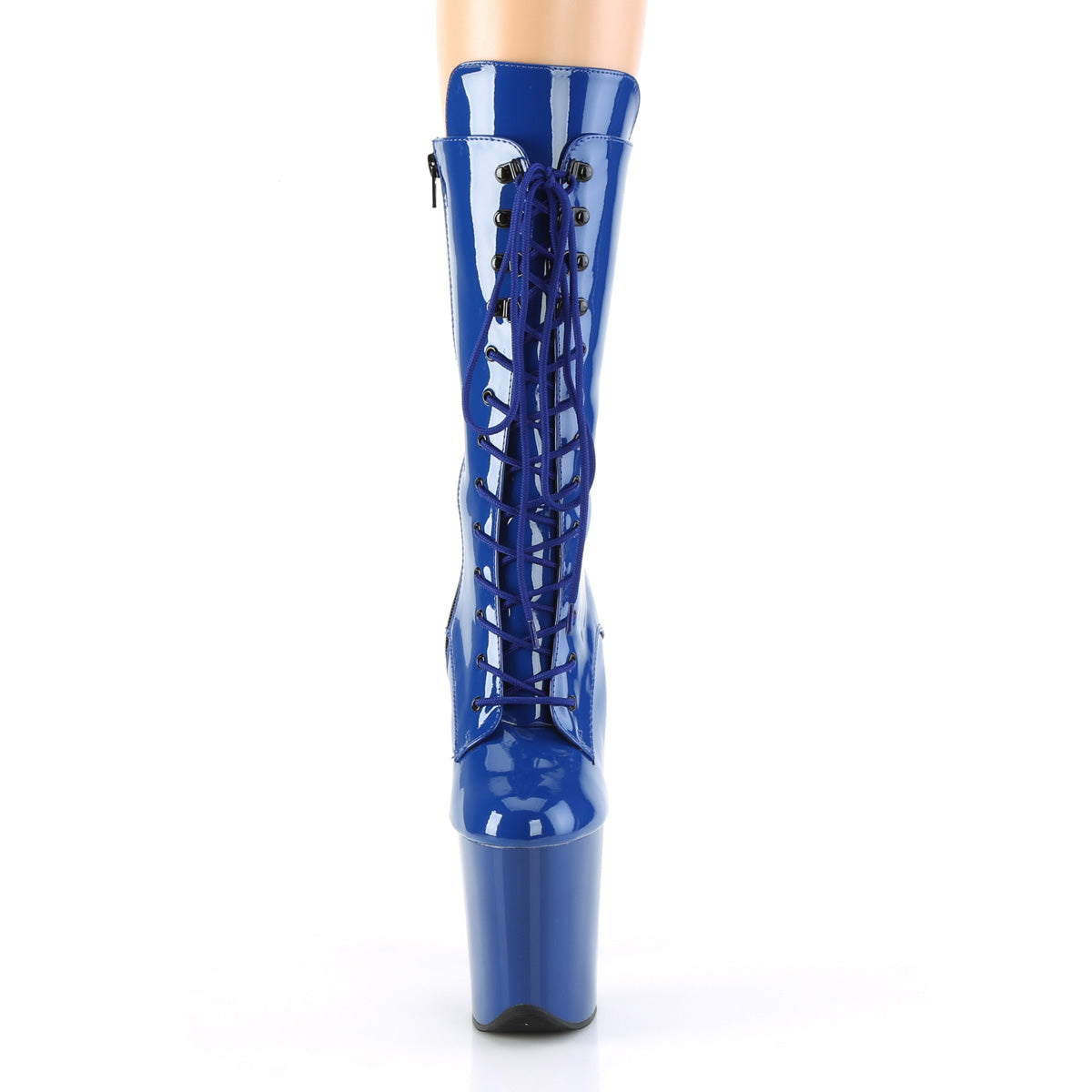 Pleaser Stivaletti da donna FLAMINGO-1050 Royal Blue Pat / Royal Blue