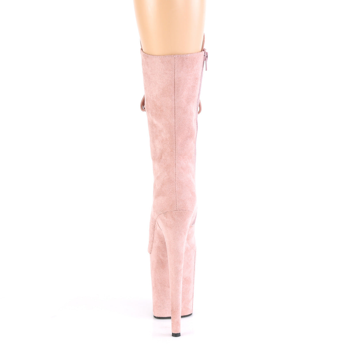 Pleaser Stivaletti da donna FLAMINGO-1050FS Dusty Blush F. Suede / polveroso Blush f.Suede