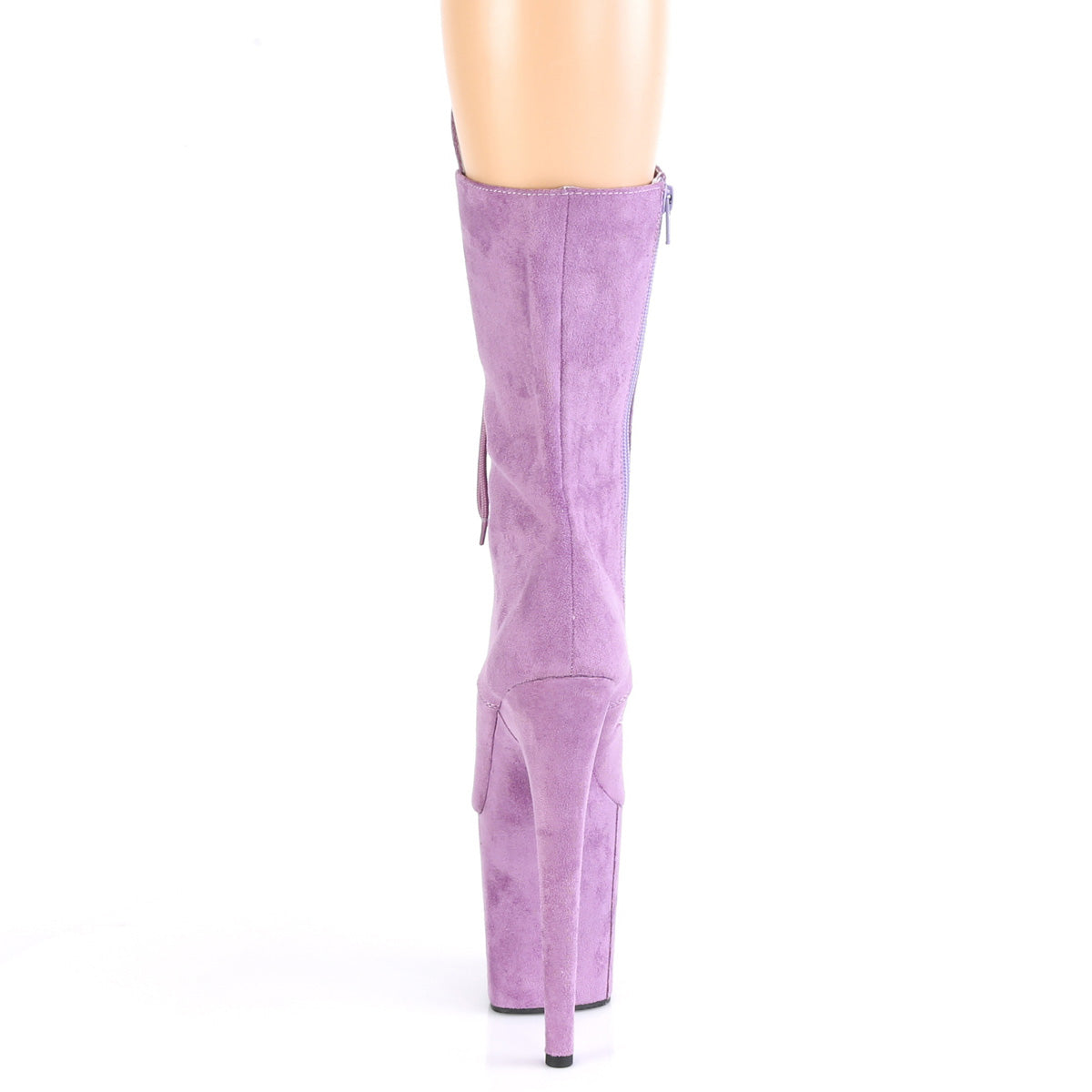 Pleaser Stivaletti da donna FLAMINGO-1050FS Lilla FAUX Suede / Lilla FAUX Suede