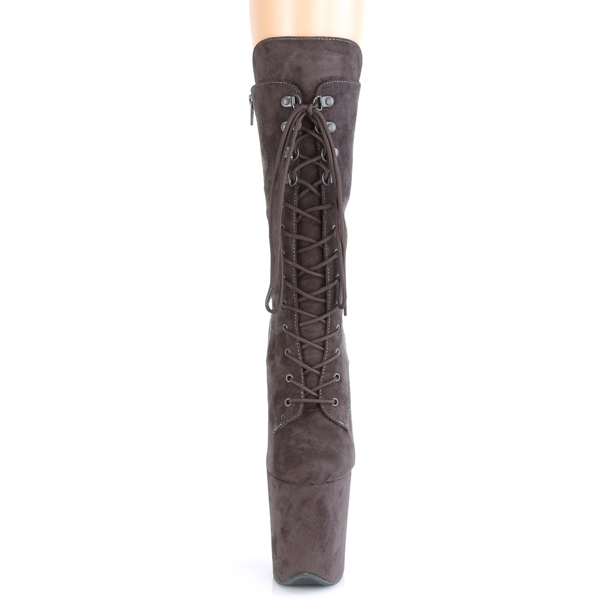 Pleaser Stivaletti da donna FLAMINGO-1050FS Midnight Grey F.Suede / Midnight Grey F.Suede