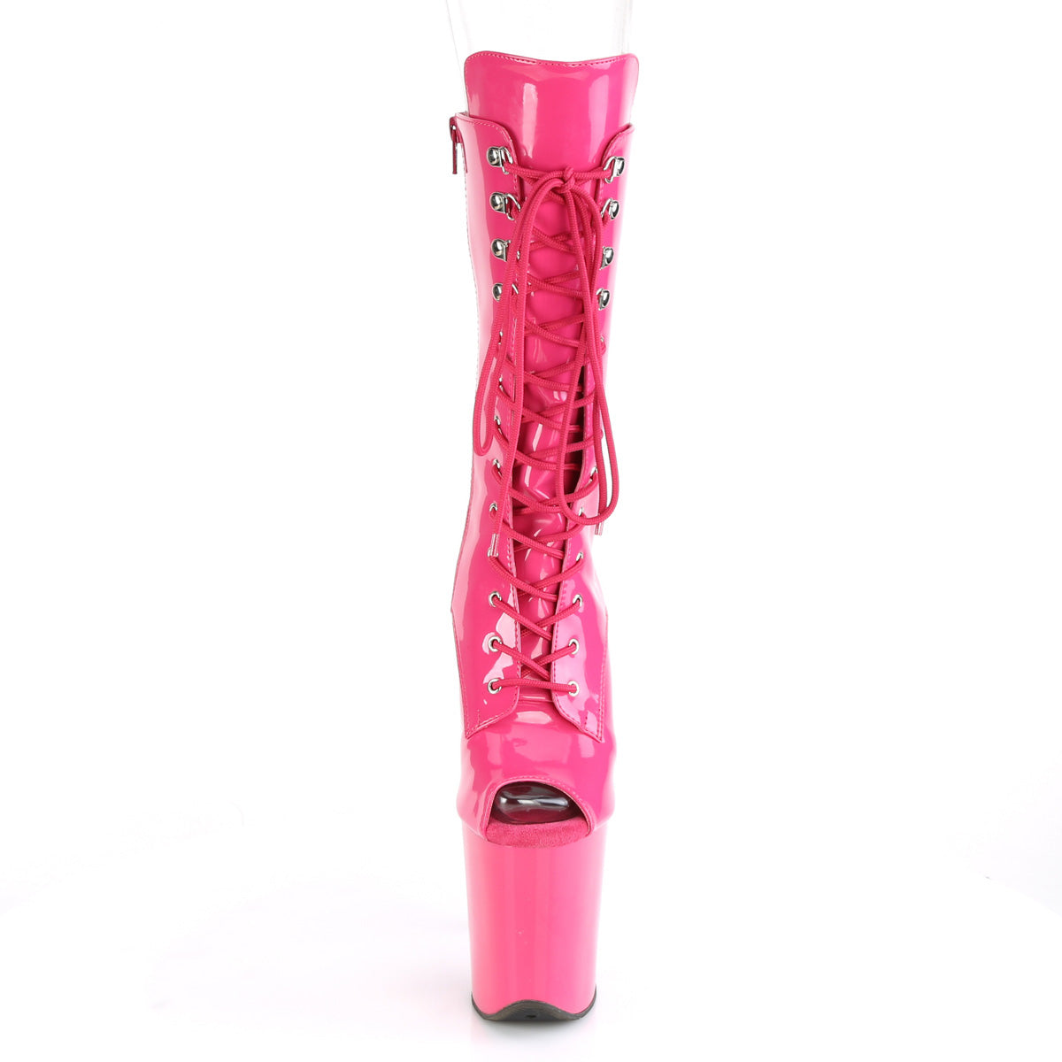 Pleaser Stivaletti da donna FLAMINGO-1051 h. rosa pat / h. Rosa