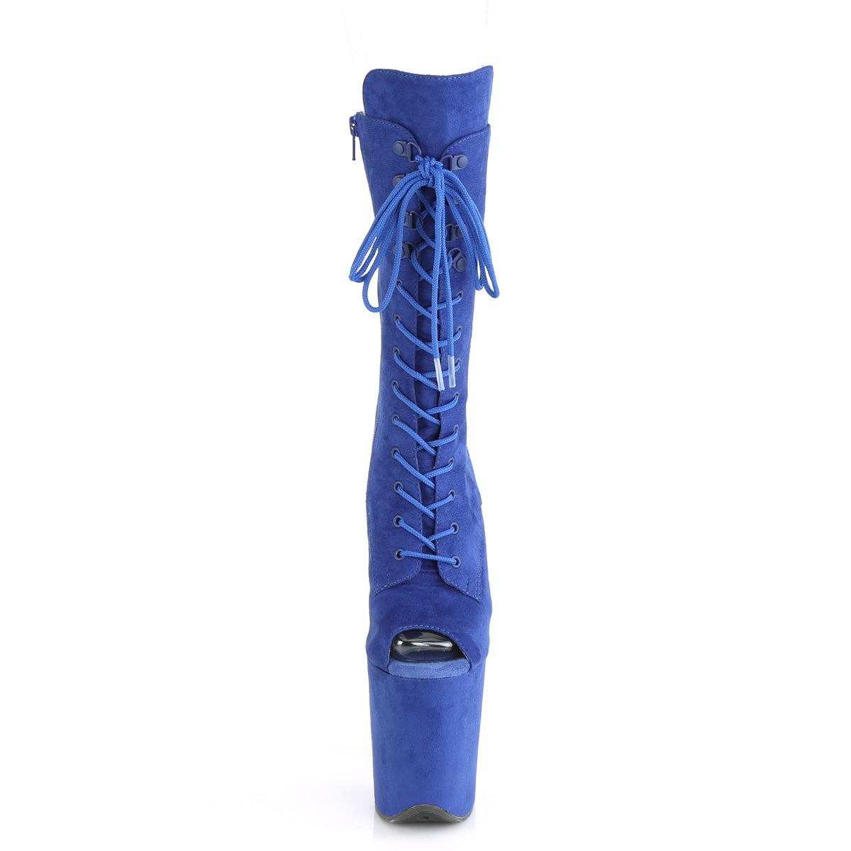Pleaser Stivaletti da donna FLAMINGO-1051FS Royal Blue Faux Suede Suede / Royal Blue Faux Suede