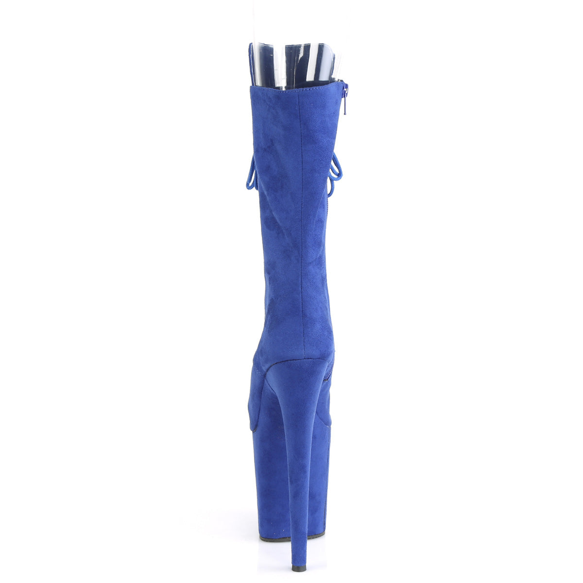 Pleaser Stivaletti da donna FLAMINGO-1051FS Royal Blue Faux Suede Suede / Royal Blue Faux Suede