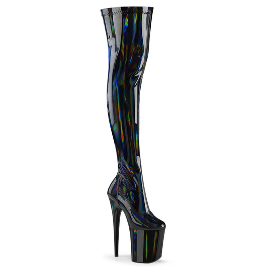 Pleaser   FLAMINGO-3000HWR BLK STR. Run / Blk in esecuzione