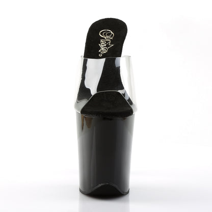 Pleaser Sandali da donna FLAMINGO-801 CLR / BLK