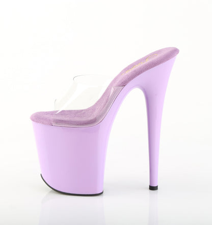 Pleaser Women's Platform Shoes FLAMINGO-801 Clr/Lavender