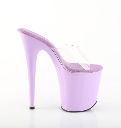 Pleaser Women's Platform Shoes FLAMINGO-801 Clr/Lavender