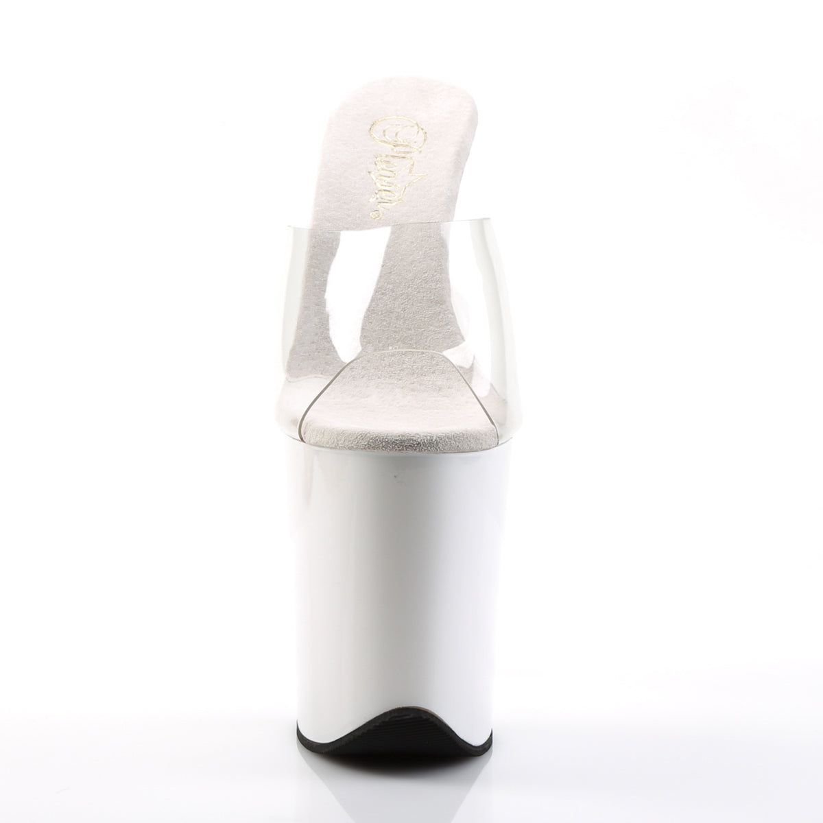 Pleaser Sandali da donna FLAMINGO-801 CLR / WHT