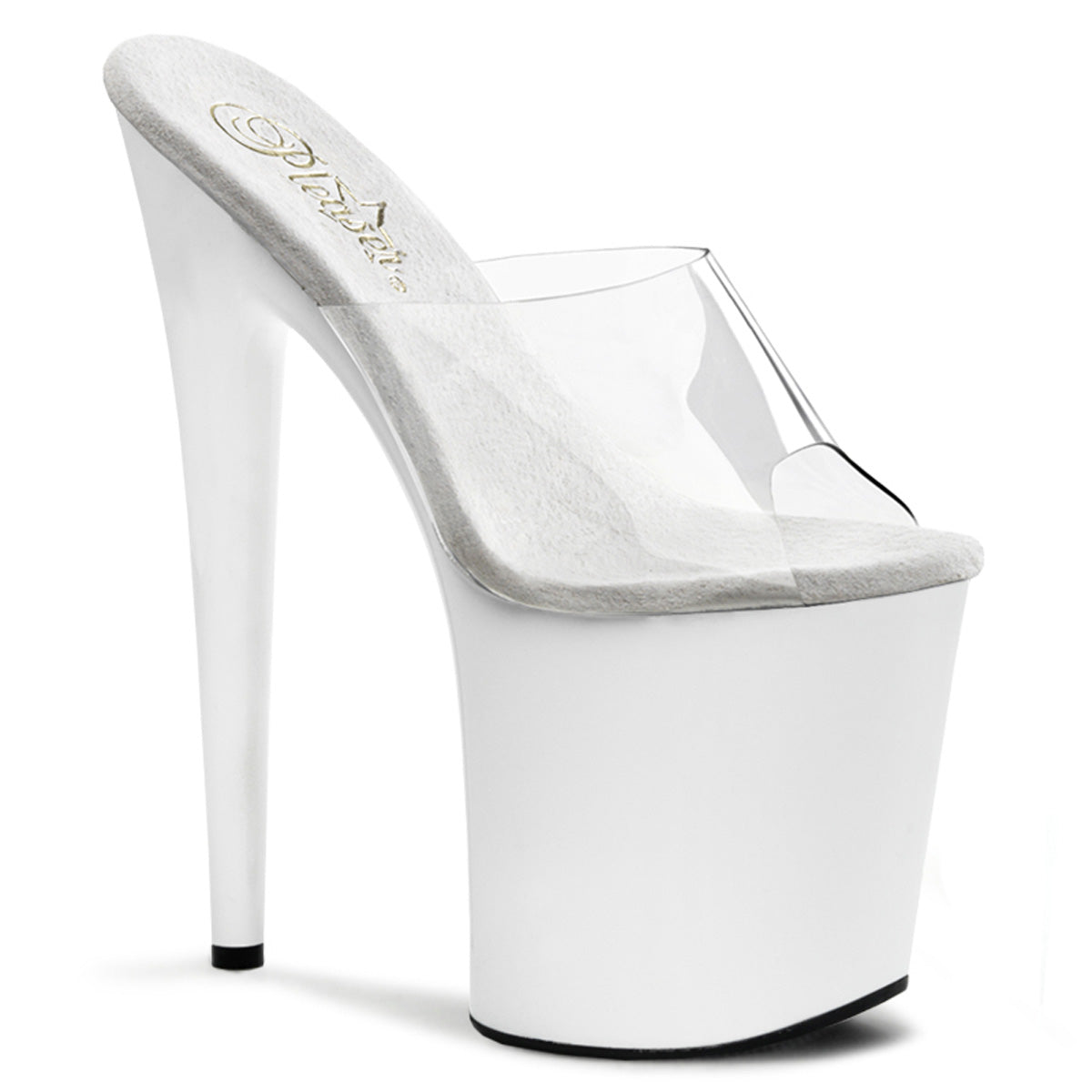 Pleaser Sandali da donna FLAMINGO-801 CLR / WHT