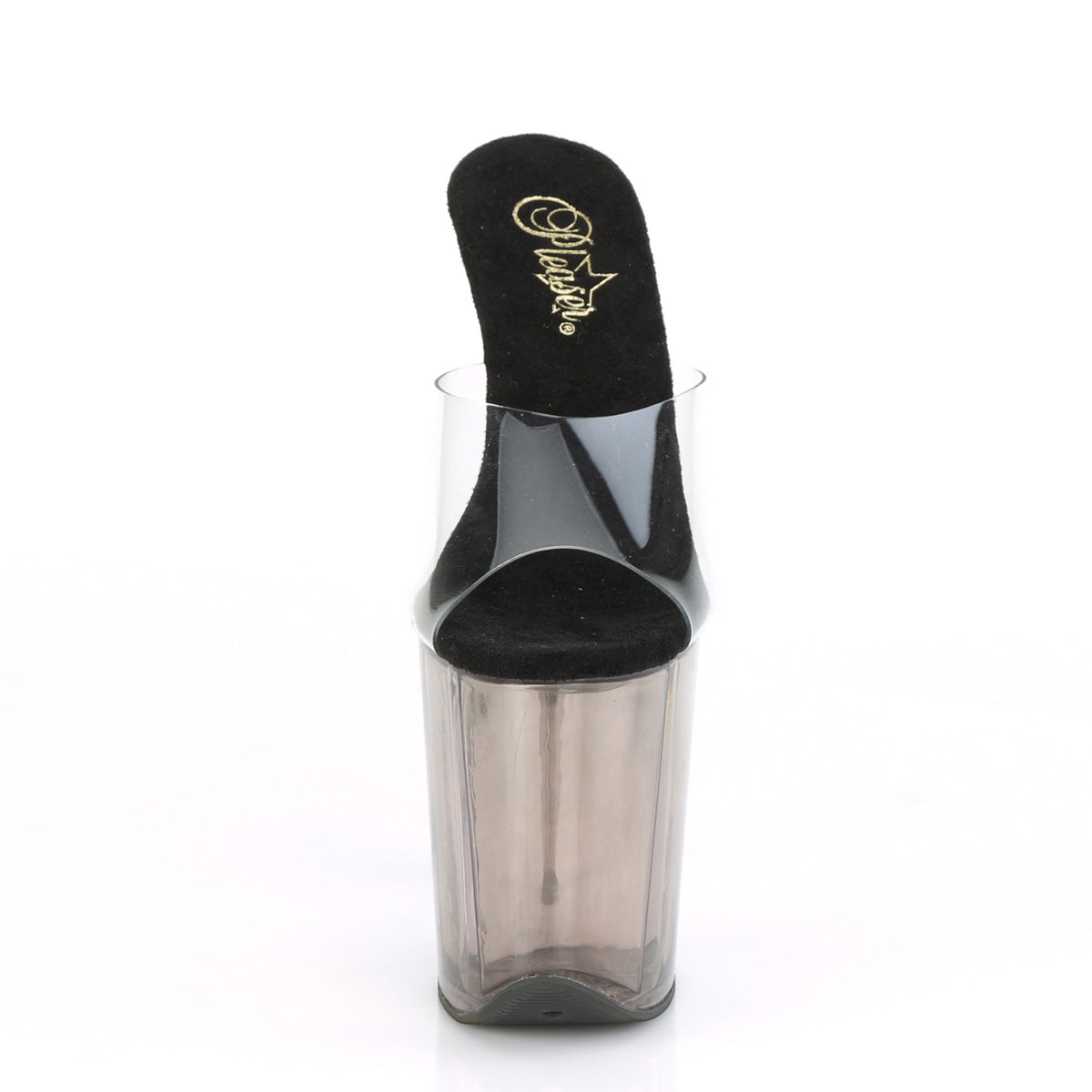 Pleaser Sandali da donna FLAMINGO-801T CLR / Smoke Tinted