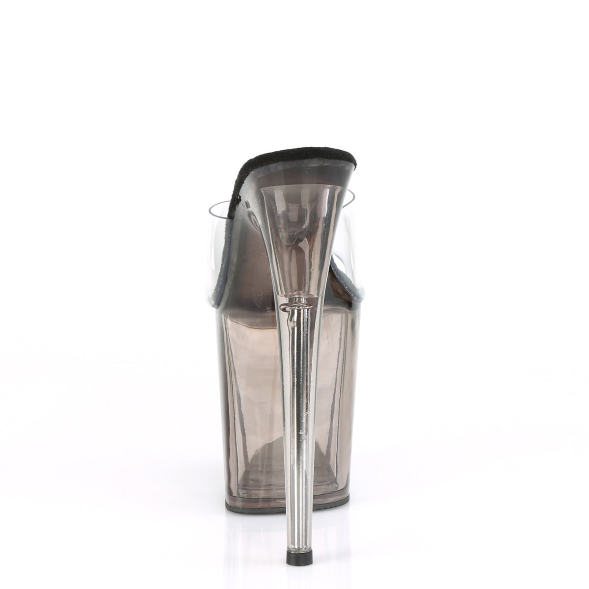 Pleaser Sandali da donna FLAMINGO-801T CLR / Smoke Tinted