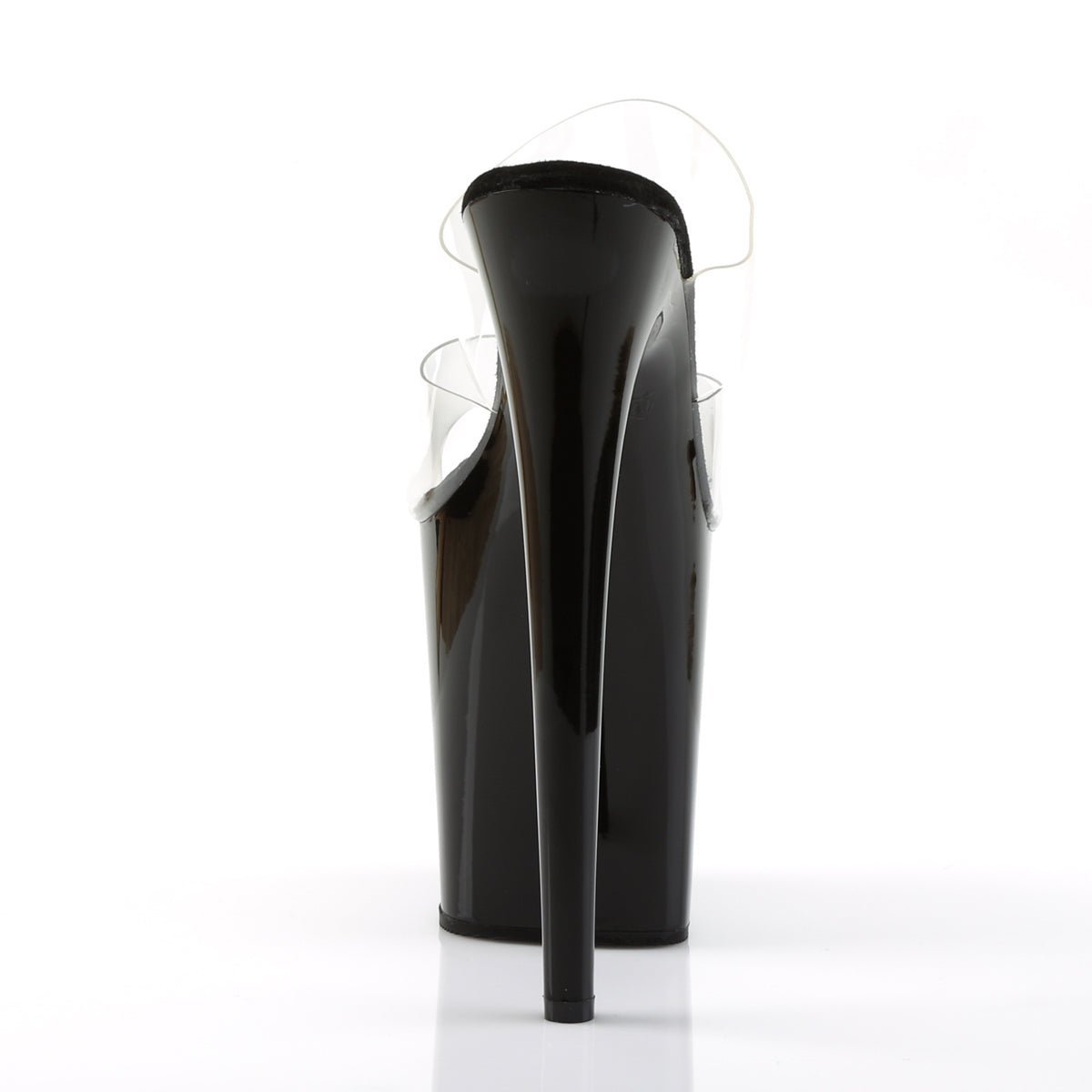 Pleaser Sandali da donna FLAMINGO-802 CLR / BLK