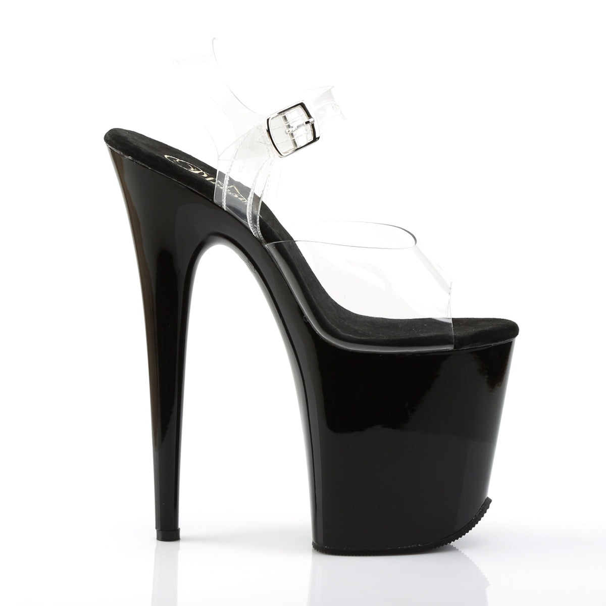 Pleaser Sandali da donna FLAMINGO-808 CLR / BLK