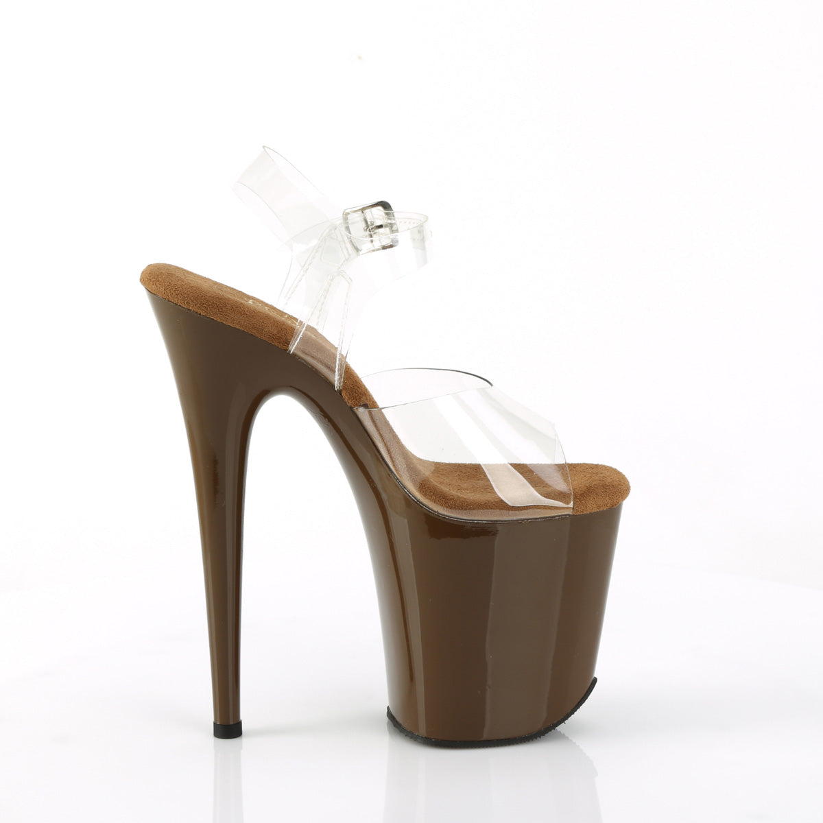 Pleaser  Sandali FLAMINGO-808 CLR / MOCHA
