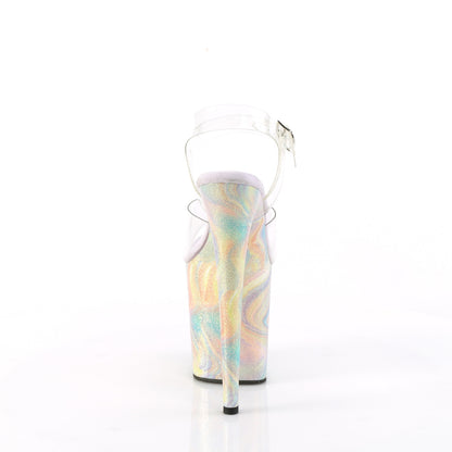 Pleaser   FLAMINGO-808crf Clr/Lavender Multi Lights