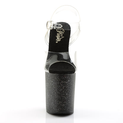 Pleaser Sandali da donna FLAMINGO-808 mg CLR / BLK