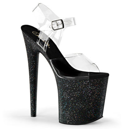 Pleaser Sandali da donna FLAMINGO-808 mg CLR / BLK