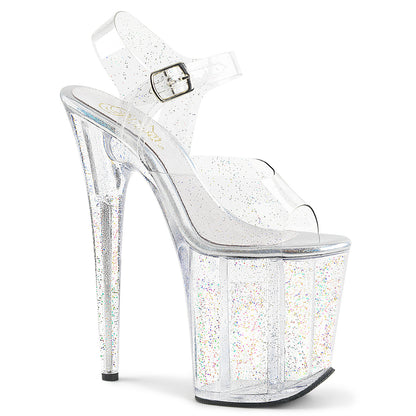 Pleaser Womens Sandals FLAMINGO-808MMG Clr/Clr