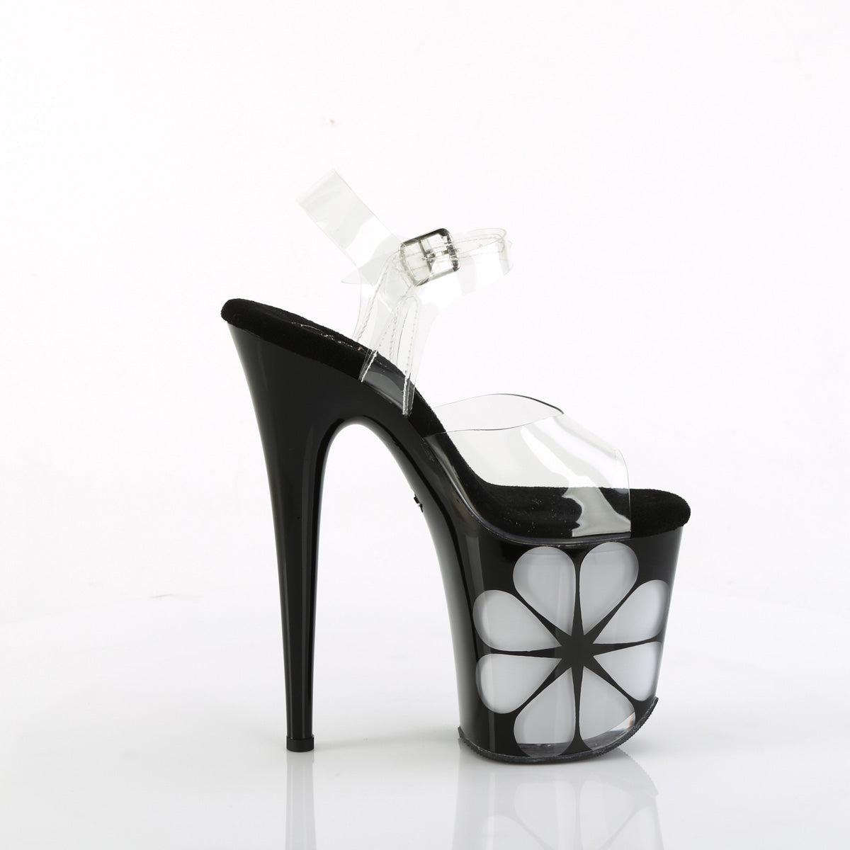 Pleaser  Sandali FLAMINGO-808nlhs clr/blk-multi