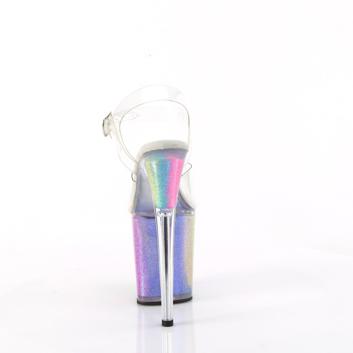 Pleaser   FLAMINGO-808rg-01 Clr/Rainbow Scintillio