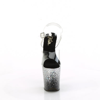 Pleaser   FLAMINGO-808SS CLR/BLK-SLV Multitter