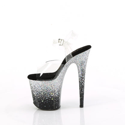 Pleaser   FLAMINGO-808SS CLR/BLK-SLV Multitter