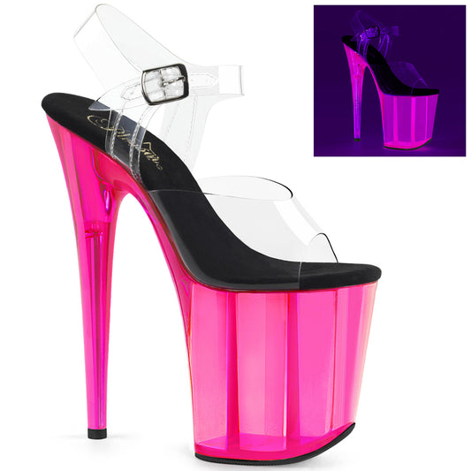 Pleaser Sandali da donna FLAMINGO-808uvt clr / h. Rosa colorato