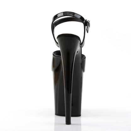 Pleaser Sandali da donna FLAMINGO-809 BLK PAT / BLK