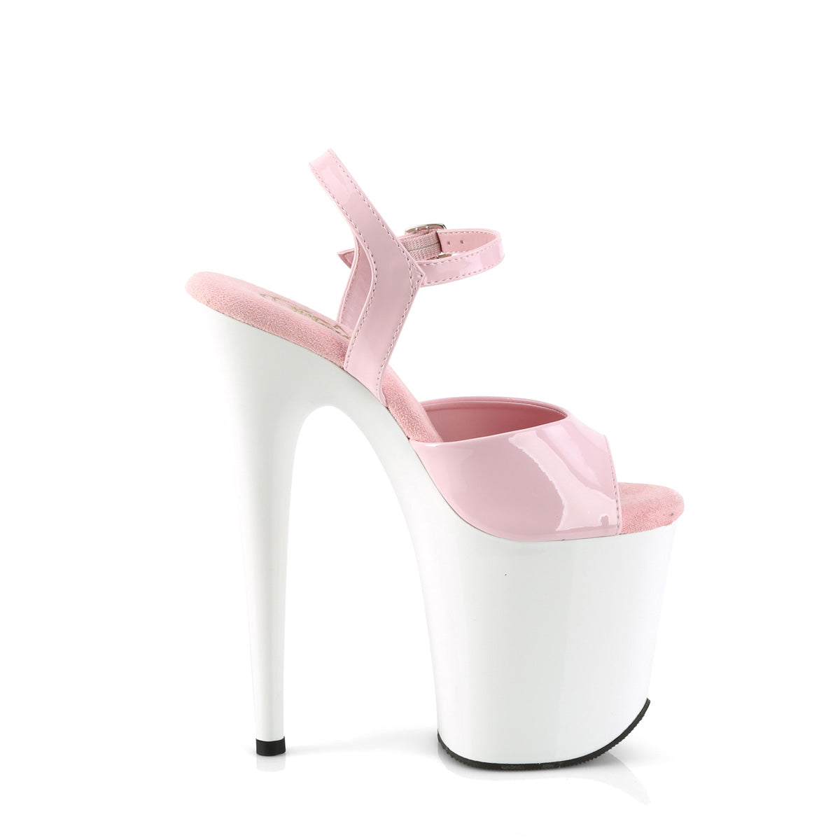 Pleaser  Sandals FLAMINGO-809 B. Pink Pat/Wht