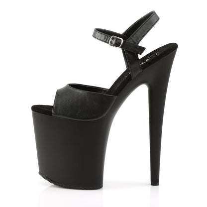 Pleaser Sandali da donna FLAMINGO-809 BLK in ecopelle / BLK opaco