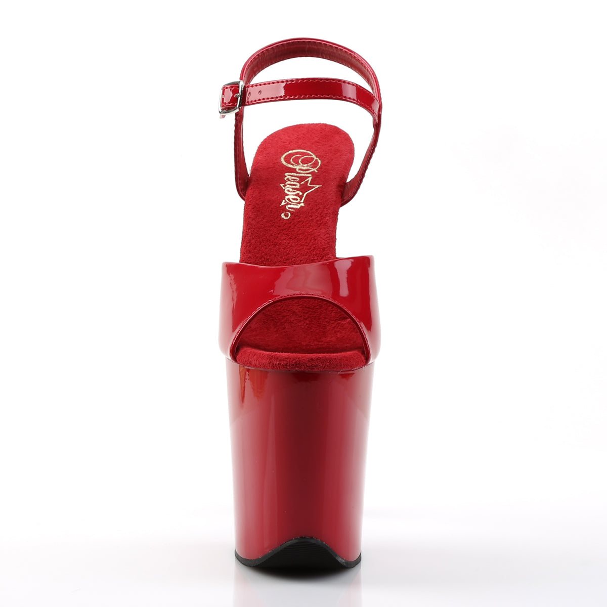 Pleaser Womens Sandals FLAMINGO-809 Red Pat/Red