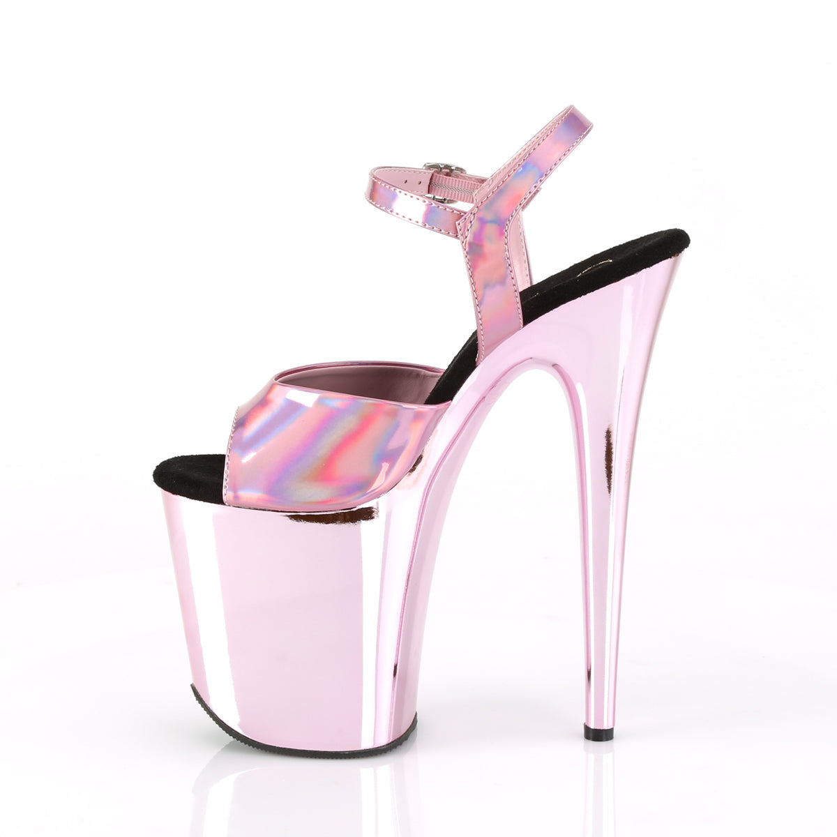 Pleaser Sandali da donna FLAMINGO-809HG B. Ologramma rosa / b. Cromo rosa