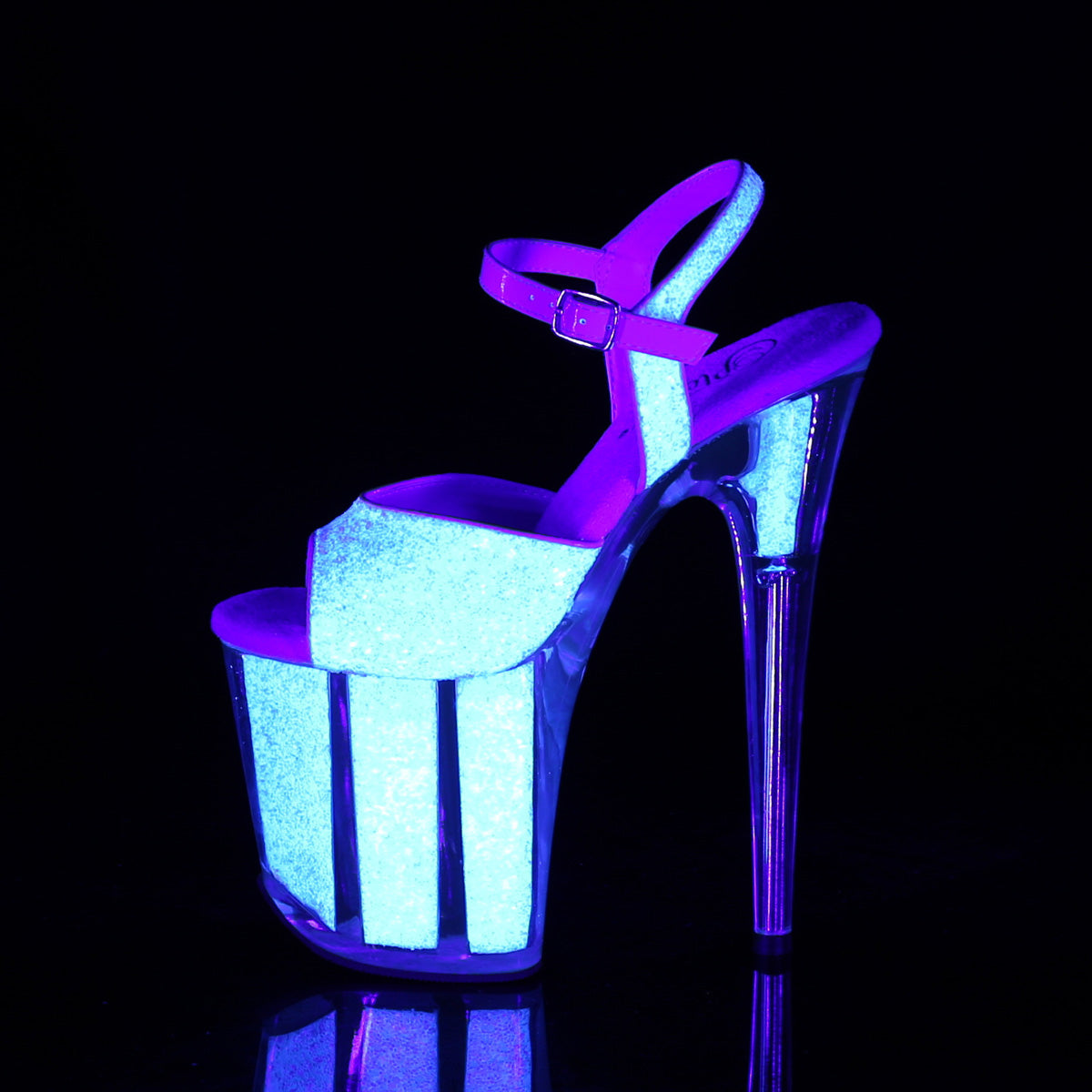 Pleaser Sandali da donna FLAMINGO-810VG Neon Opal Glitter / Neon Opal Glitter