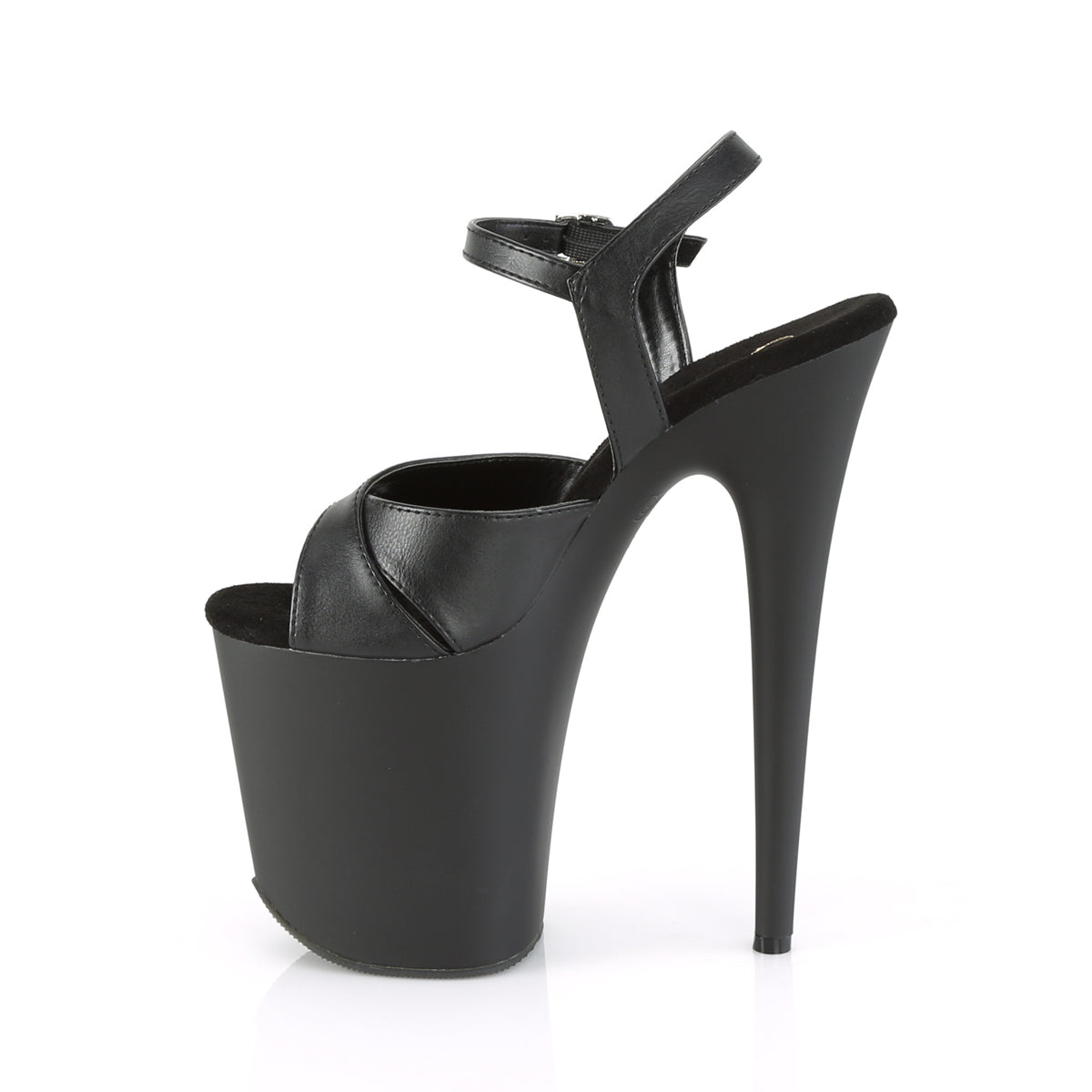 Pleaser Sandali da donna FLAMINGO-816 Blk in ecopelle / BLK opaco