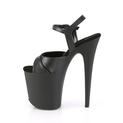 Pleaser Sandali da donna FLAMINGO-816 Blk in ecopelle / BLK opaco