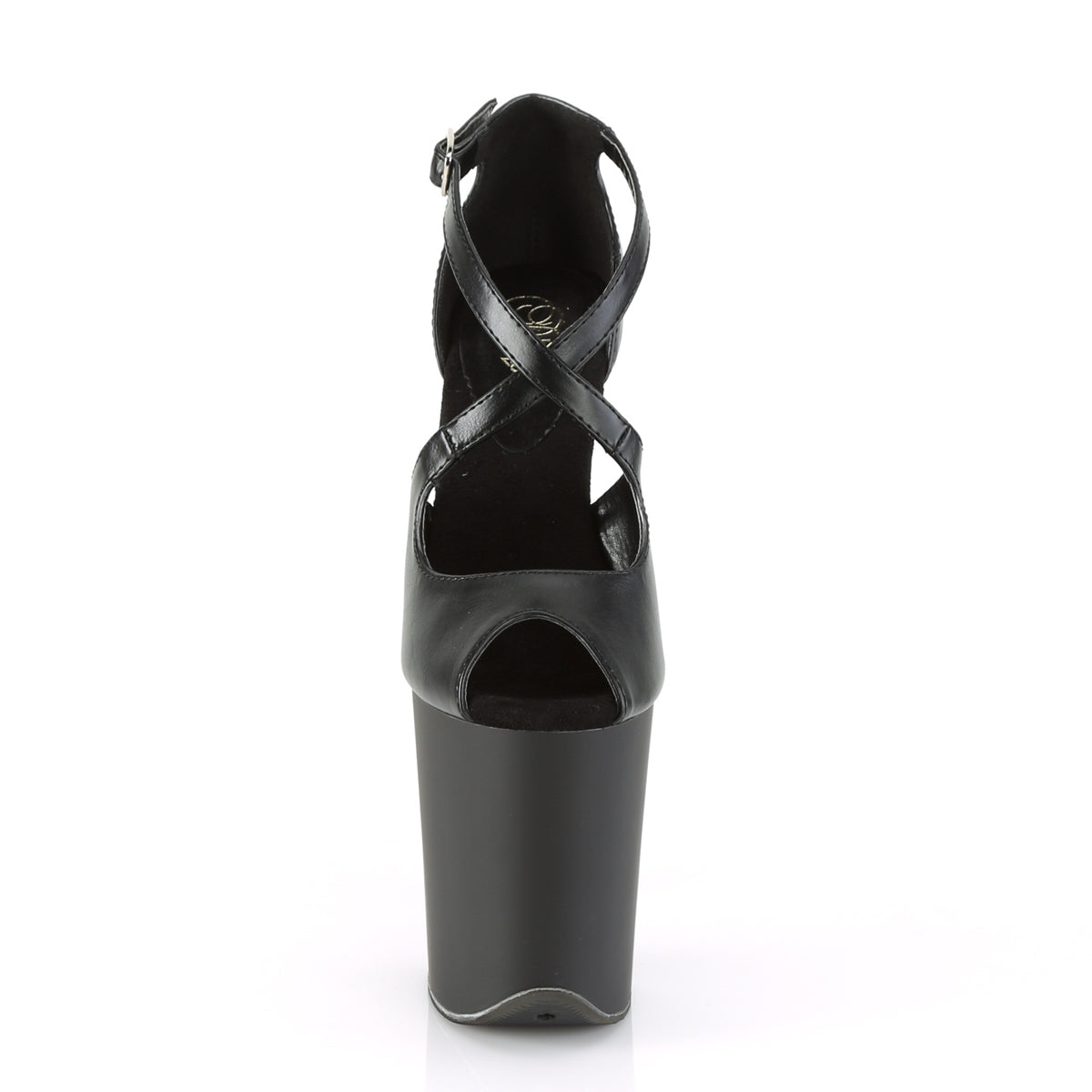 Pleaser Sandali da donna FLAMINGO-821 BLK in ecopelle / BLK opaco