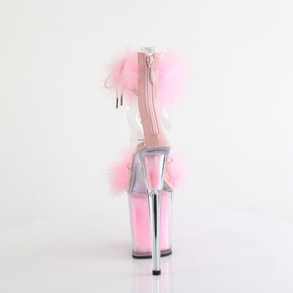 Pleaser   FLAMINGO-824f Clr-B. Pelliccia rosa/m