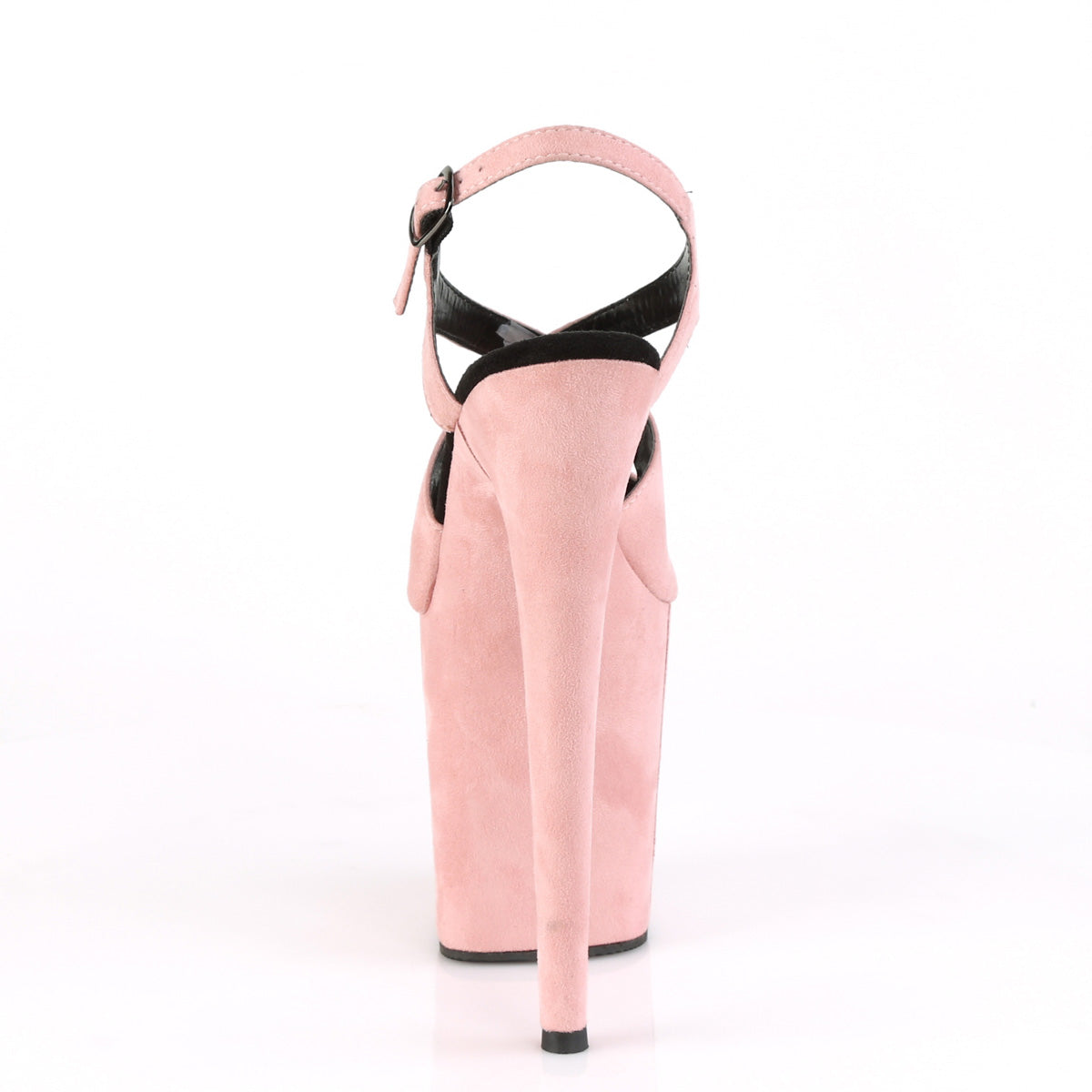 Pleaser Sandali da donna FLAMINGO-831FS B. Pink FAUX Suede / B. Pink Fex Suede