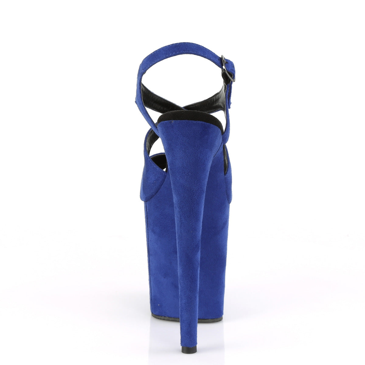 Pleaser Sandali da donna FLAMINGO-831FS Royal Blue Fex Suede Suede / Royal Blue Faux Suede