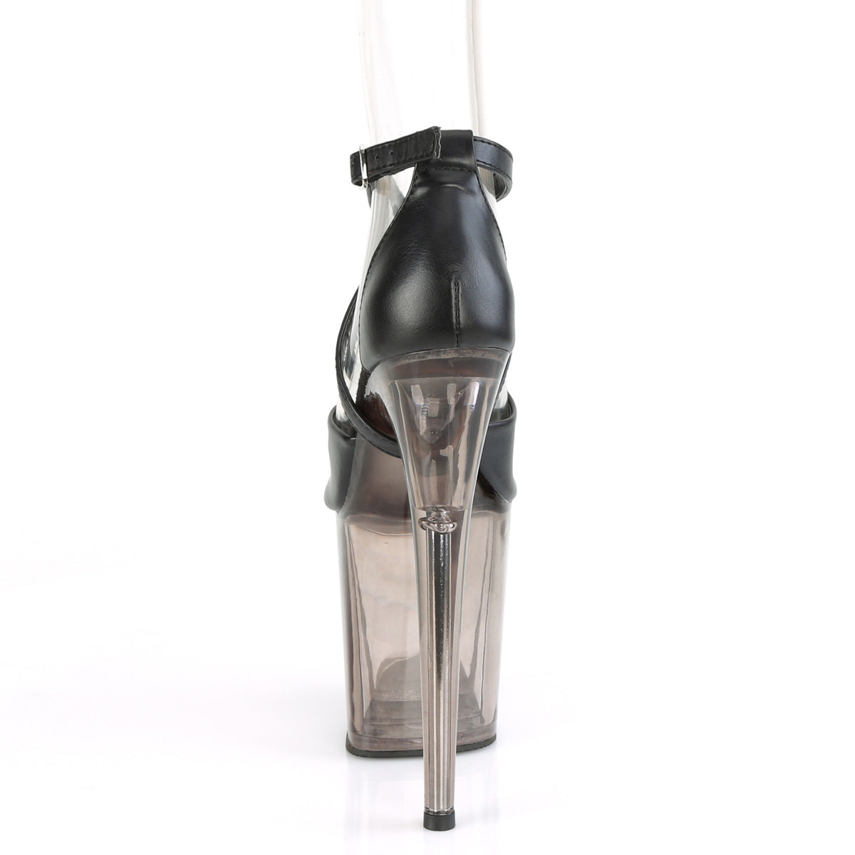 Pleaser Sandali da donna FLAMINGO-840T BLK in ecopelle / BLK opaco