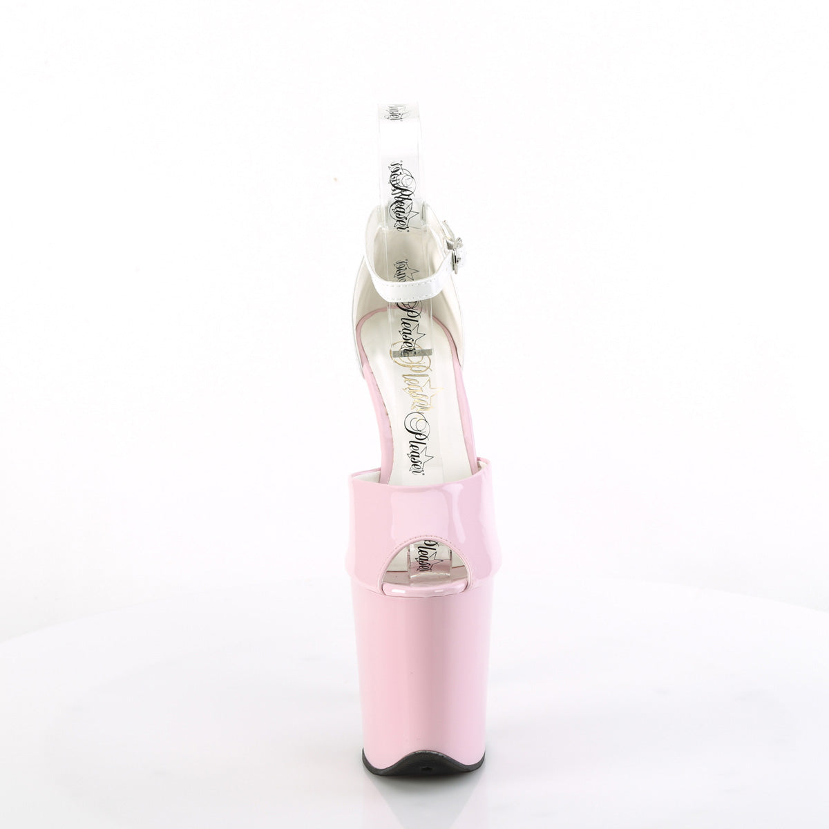 Pleaser   FLAMINGO-868 B. rosa -wht pat/b. Rosa-wht