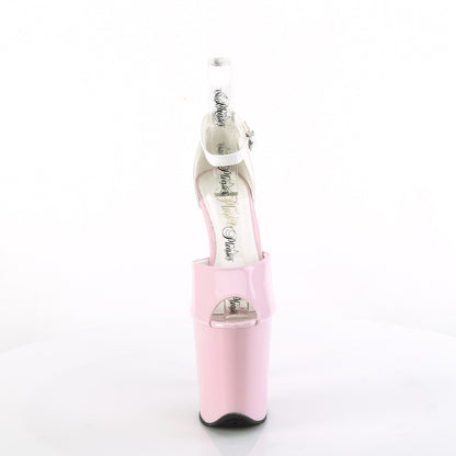Pleaser   FLAMINGO-868 B. rosa -wht pat/b. Rosa-wht