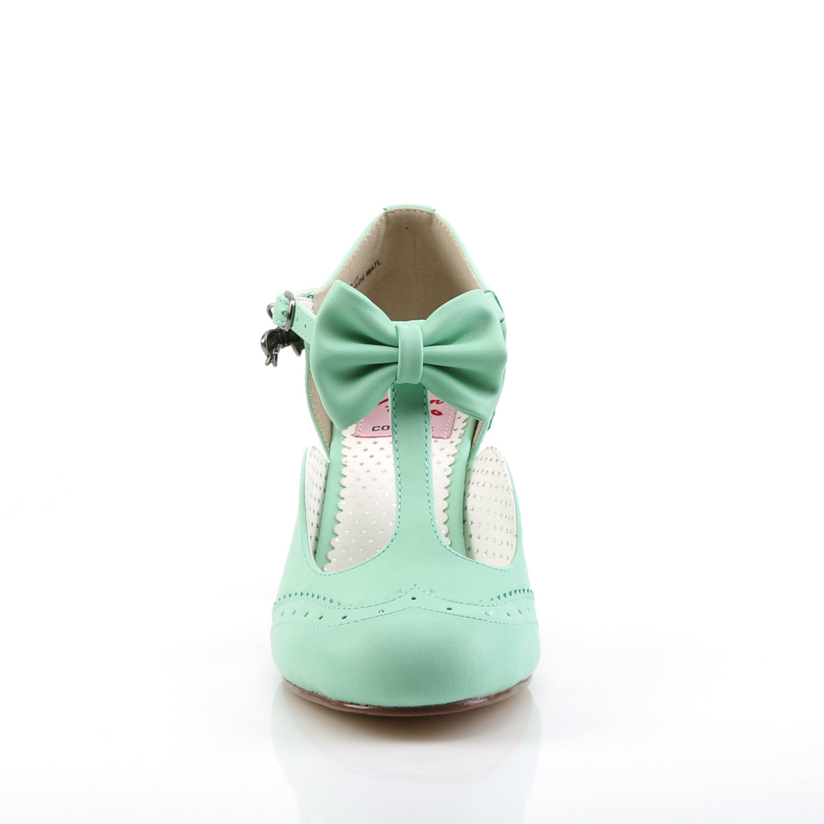 Pin Up Couture Pompe da donna FLAPPER-11 Mint in ecopelle