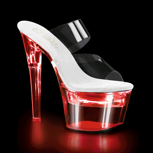 Pleaser Womens Sandals FLASHDANCE-702 Clr/Clr
