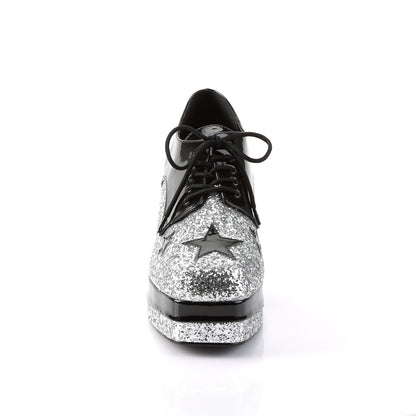 Funtasma Scarpa bassa da uomo GLAMROCK-02 BLK PAT-SLV GLTR