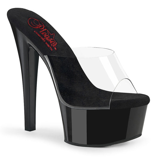 Pleaser   GLEAM-601 clr/blk