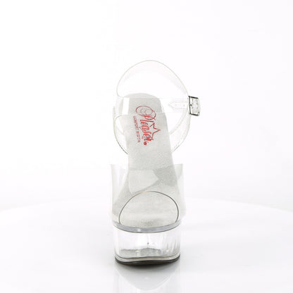 Pleaser  Sandali GLEAM-608 CLR / CLR