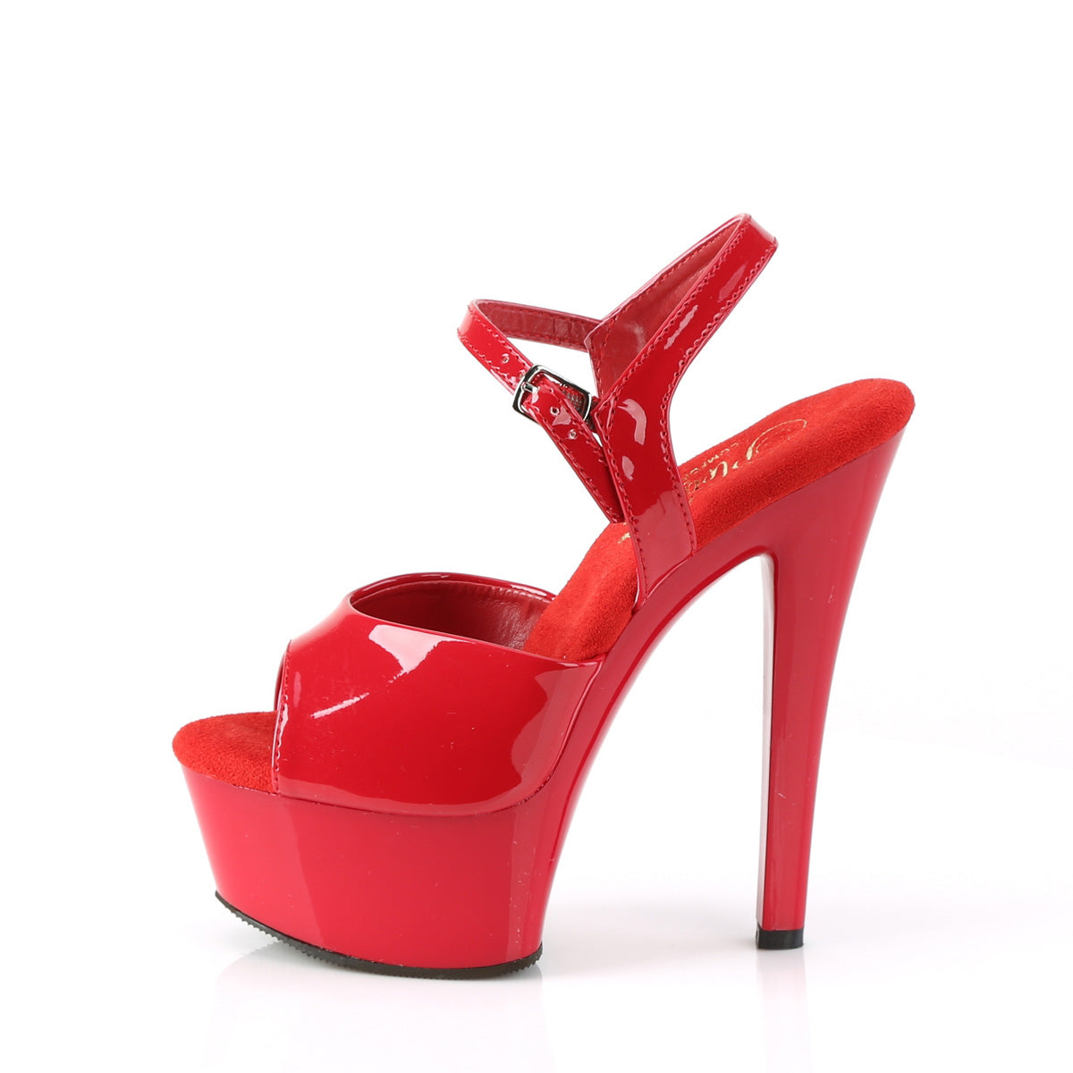 Pleaser  Sandals GLEAM-609 Red Pat/Red